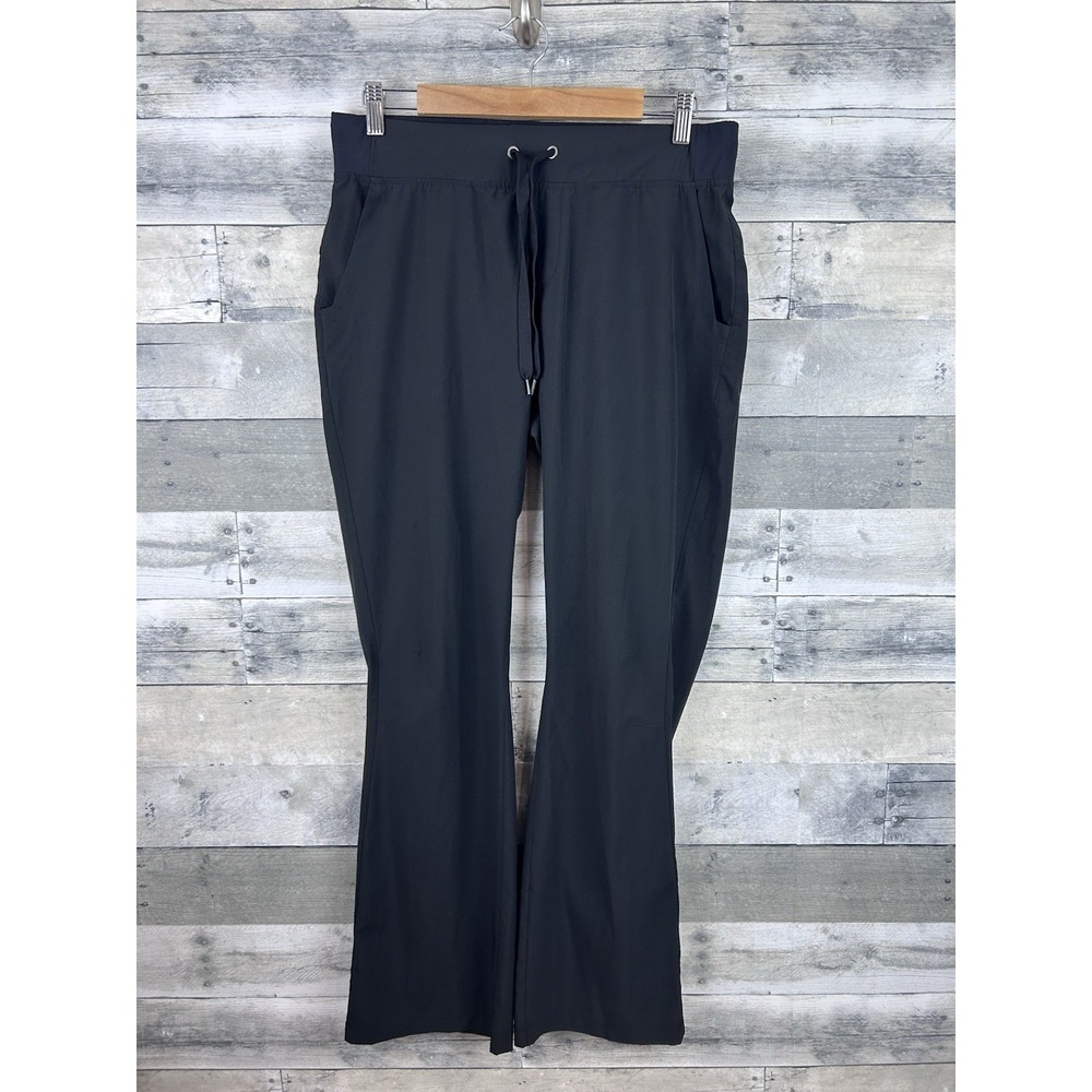 CQR Women's Black Pull On Drawstring Pants 10